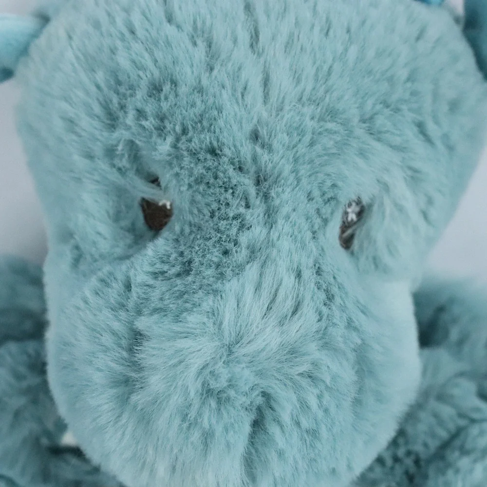 Douglas Blue Dragon Sshlumpie Baby Plush Stuffed Lovey Blanket Toy New with Tags